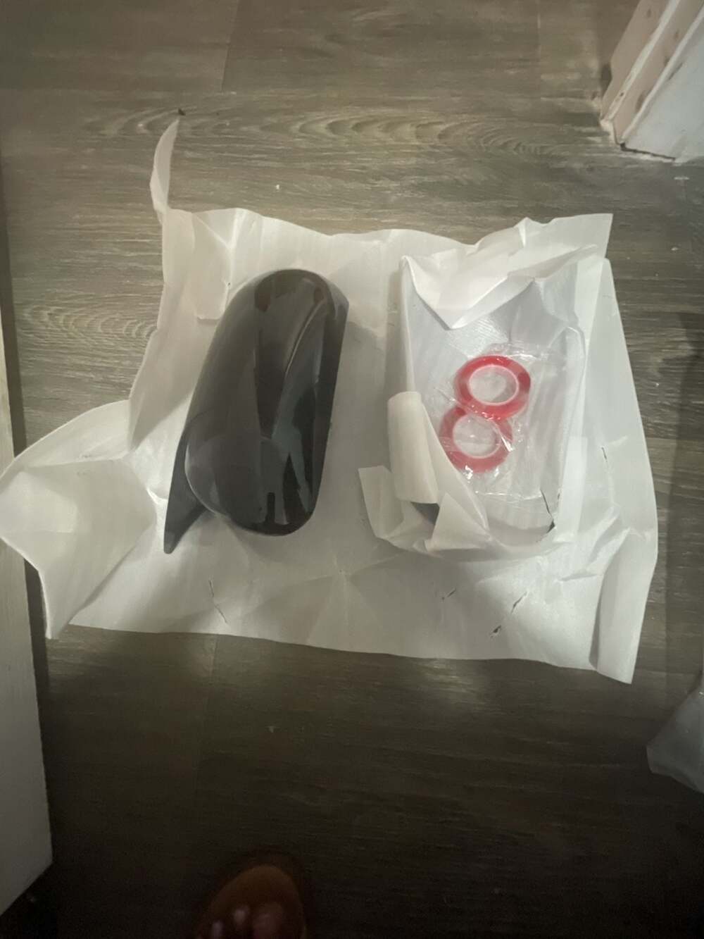 Glossy Black Side Mirror Cover Caps Add-on Trim for Toyota Corolla 2009-2013